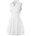 SR799F S799F Spiro Ladies Recycled Fitness Dress White colour image